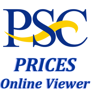 PSC PRICES Online Viewer Logo
